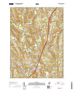 Hope Valley 2021 topographic map thumbnail