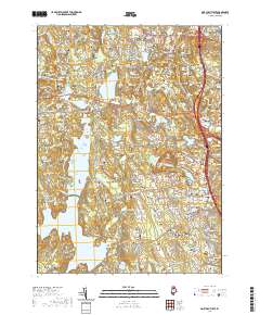 North Scituate 2021 topographic map thumbnail