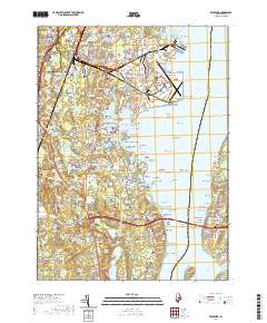 Wickford 2021 topographic map thumbnail