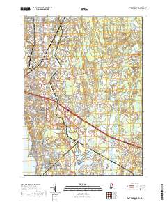 East Providence 2021 topographic map thumbnail