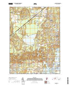 Kingston 2021 topographic map thumbnail