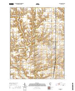 Abingdon 2021 topographic map thumbnail