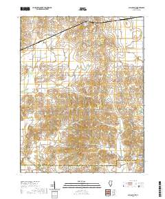 Albion South 2021 topographic map thumbnail