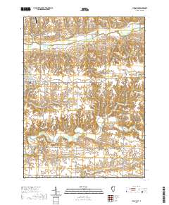 Aledo East 2021 topographic map thumbnail