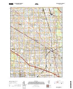 Arlington Heights 2021 topographic map thumbnail