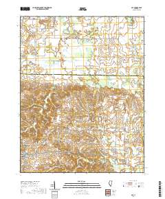 Ava 2021 topographic map thumbnail