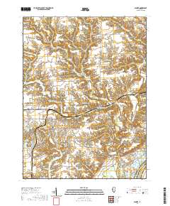 Banner 2021 topographic map thumbnail