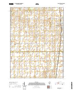 Beecher West 2021 topographic map thumbnail