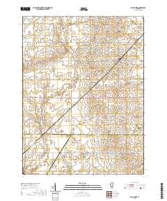 Bellflower 2021 topographic map thumbnail