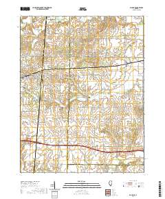 Bluford 2021 topographic map thumbnail