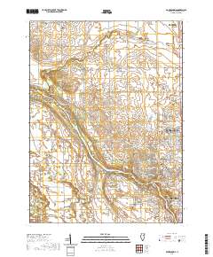 Bourbonnais 2021 topographic map thumbnail