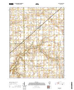 Brocton 2021 topographic map thumbnail