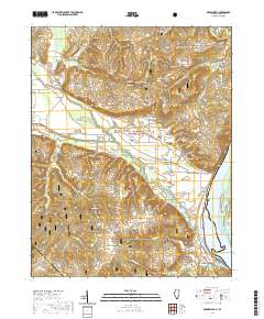 Brownfield 2021 topographic map thumbnail