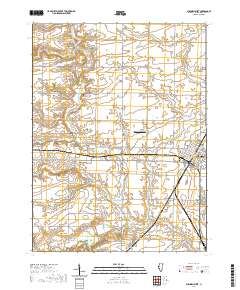 Bushnell West 2021 topographic map thumbnail