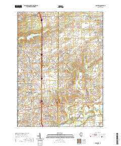 Caledonia 2021 topographic map thumbnail