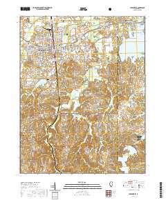 Carbondale 2021 topographic map thumbnail