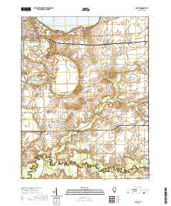 Carlyle 2021 topographic map thumbnail