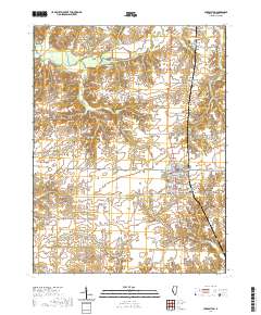Carrollton 2021 topographic map thumbnail