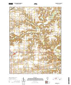 Carthage East 2021 topographic map thumbnail
