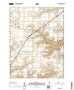 Carthage West 2021 topographic map thumbnail