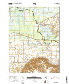 Clear Lake 2021 topographic map thumbnail