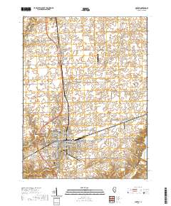 Clinton 2021 topographic map thumbnail