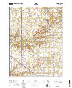 Cooks Mills 2021 topographic map thumbnail