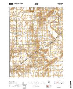 Cornland 2021 topographic map thumbnail