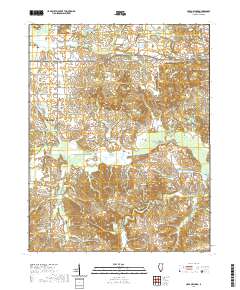 Crab Orchard 2021 topographic map thumbnail