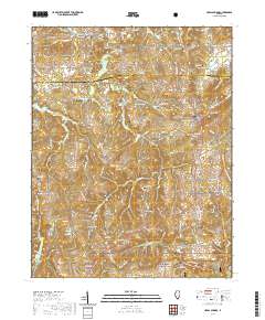 Creal Springs 2021 topographic map thumbnail