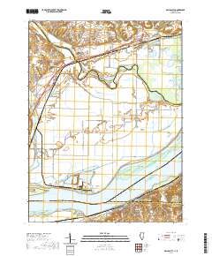 Dallas City 2021 topographic map thumbnail