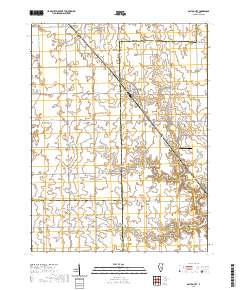 Dalton City 2021 topographic map thumbnail