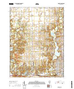 Danville NW 2021 topographic map thumbnail