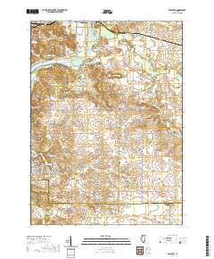 Daysville 2021 topographic map thumbnail