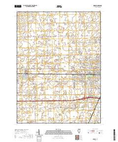 DeKalb 2021 topographic map thumbnail