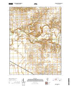 Delavan North 2021 topographic map thumbnail