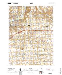 Dixon East 2021 topographic map thumbnail
