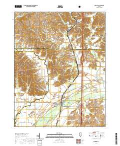 Dongola 2021 topographic map thumbnail