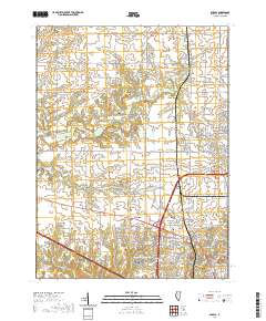 Dunlap 2021 topographic map thumbnail