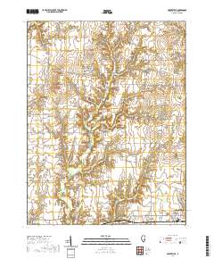 Porterville 2021 topographic map thumbnail