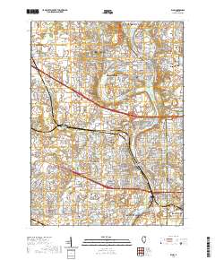 Elgin 2021 topographic map thumbnail