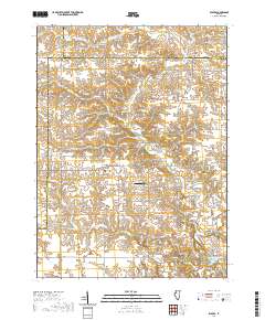 Elmira 2021 topographic map thumbnail