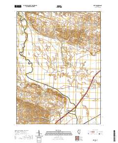 Erie NW 2021 topographic map thumbnail