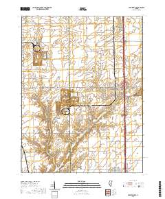 Farmersville 2021 topographic map thumbnail