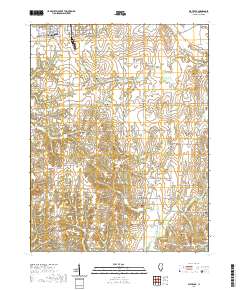 Flat Rock 2021 topographic map thumbnail
