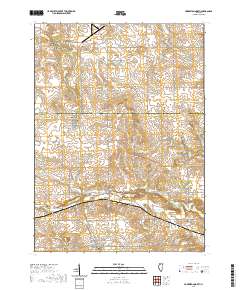 Forreston North 2021 topographic map thumbnail