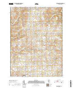 Forreston South 2021 topographic map thumbnail