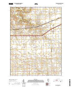 Franklin Grove 2021 topographic map thumbnail