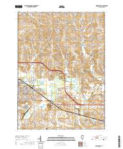 Freeport East 2021 topographic map thumbnail