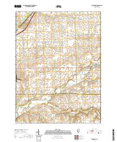 Funks Grove 2021 topographic map thumbnail